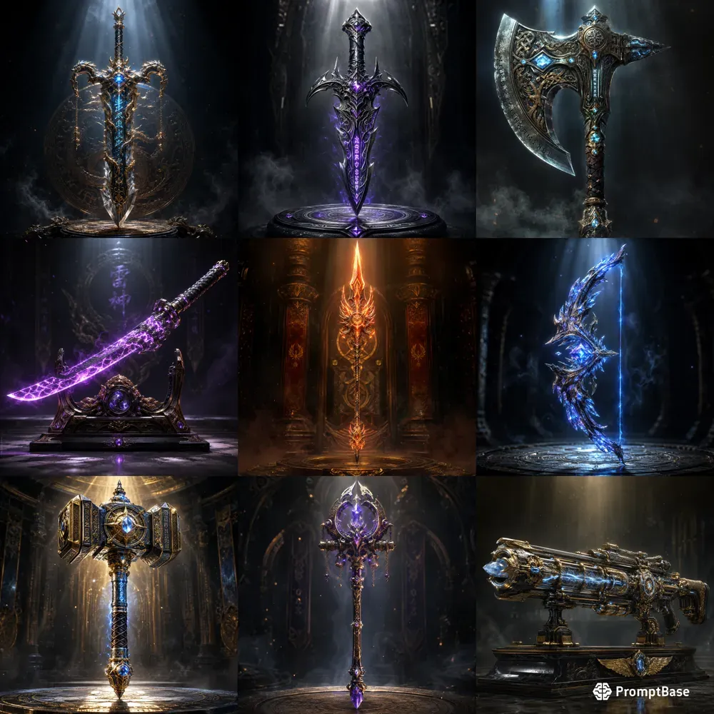 Legendary Weapon Design Generator Pro