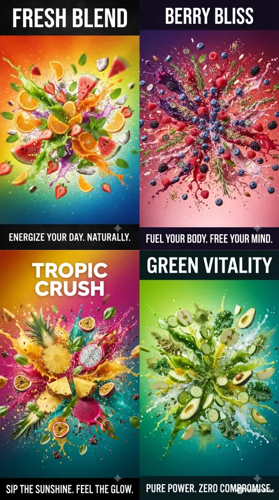 Ultimate Food Explosion Posters