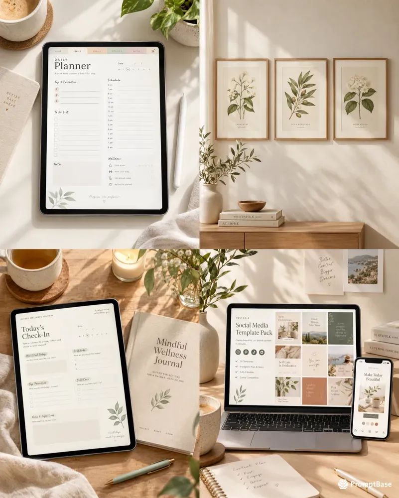Digital Product Mockup Generator