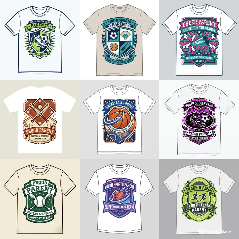 Youth Sports Parent Tees
