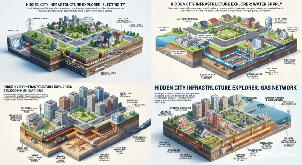 Hidden City Infrastructure Explorers