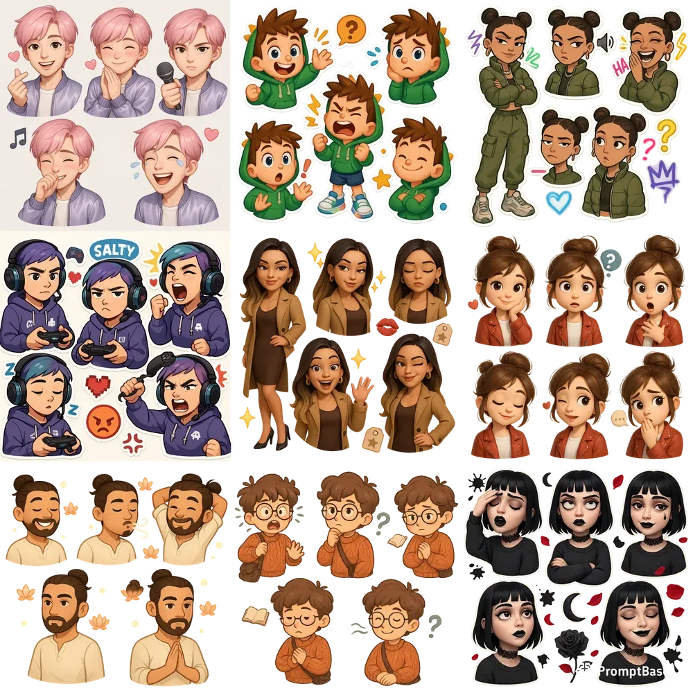 Sticker Sets For Every Vibe