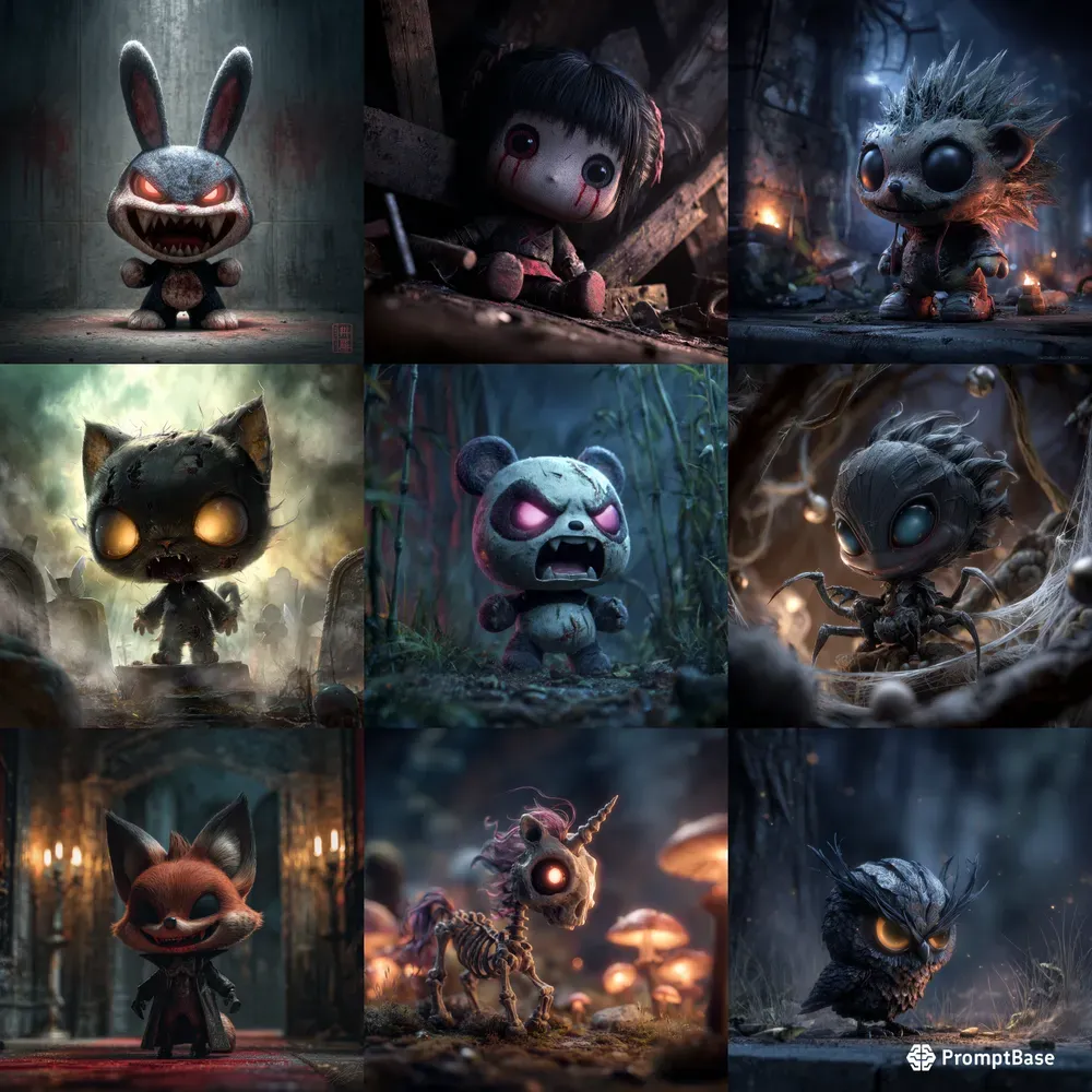 Horror Chibi Monsters Epic