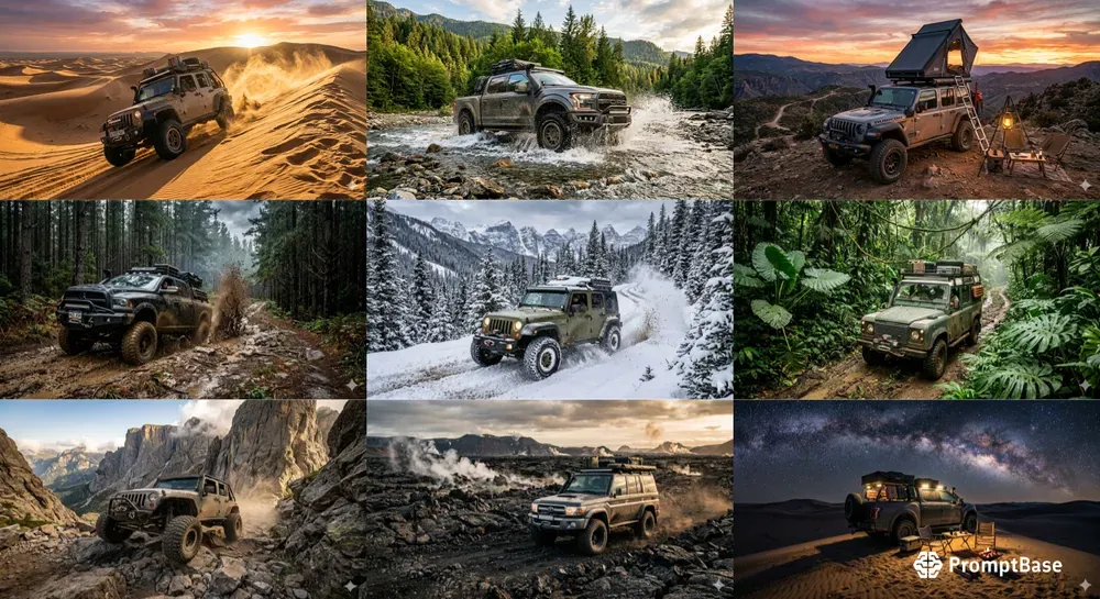 Cinematic Offroad Vehicles