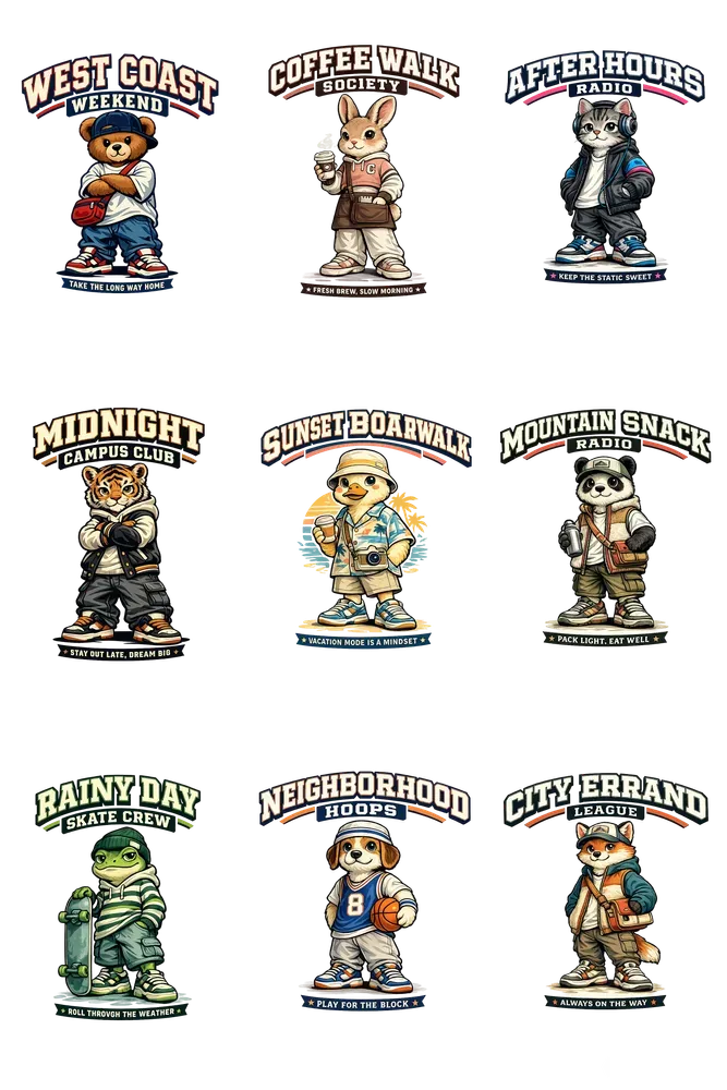 Mascot Tshirt Designs