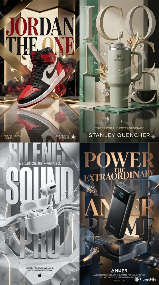 Award Winning Product Advertising Posters