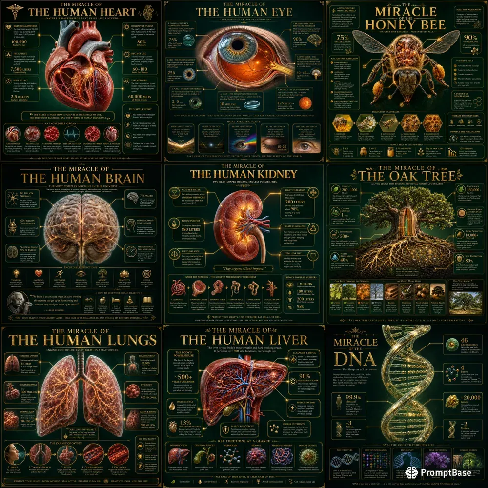 Luxury Medical Infographic Sets