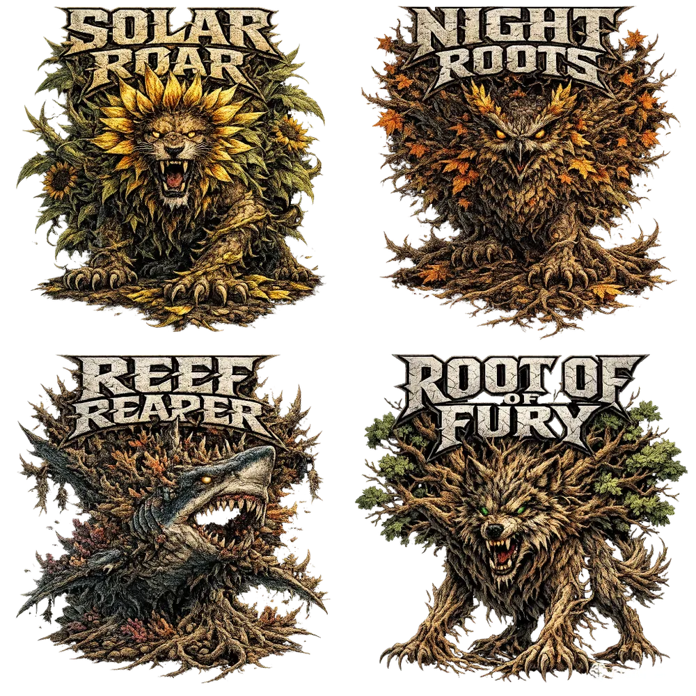 Metal Flora Beast Tshirt Forges