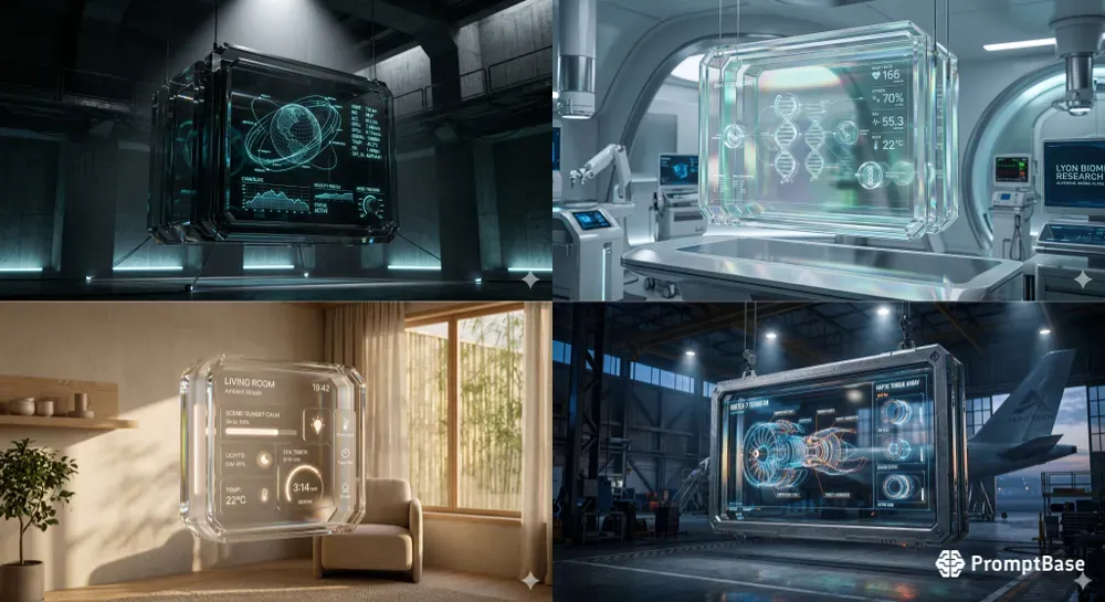 Haptic Spatial Os Glass Light UIs