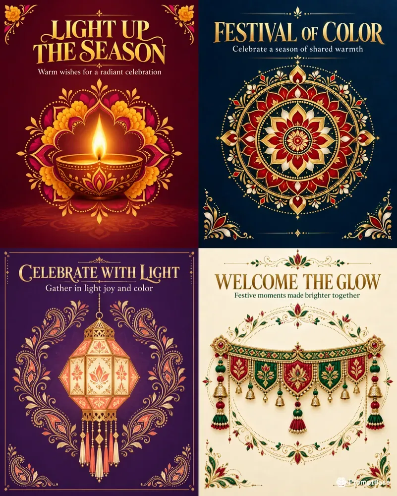 Diwali Festival Poster Generator