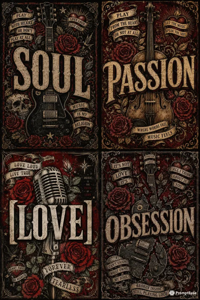 Tattoo Music Emotion Art