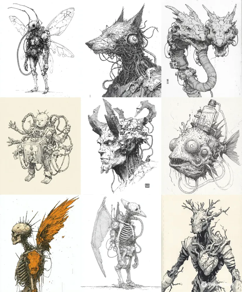 Dark Fantasy Creature Concepts
