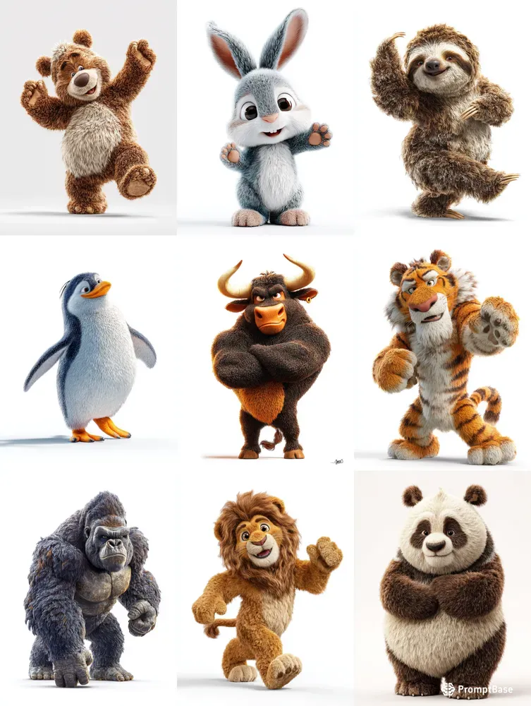 Realistic Animal Logos For Businesses