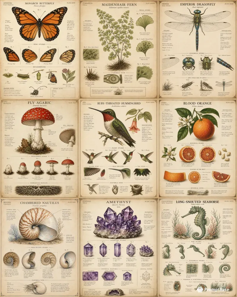 Vintage Scientific Specimen Makers