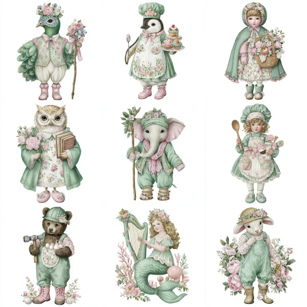 Fairytale Easter Day Clipart