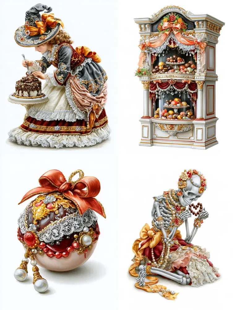 Spooky Coquette Chocolate Halloweens
