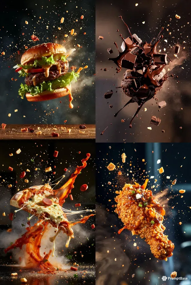 Food Explosion Ad Generator Pros