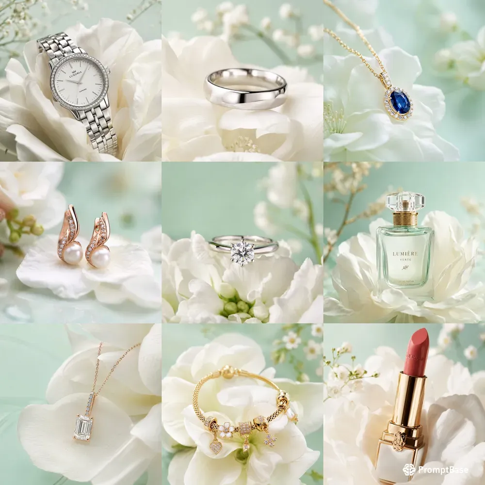 Luxury Jewelry Product Photography