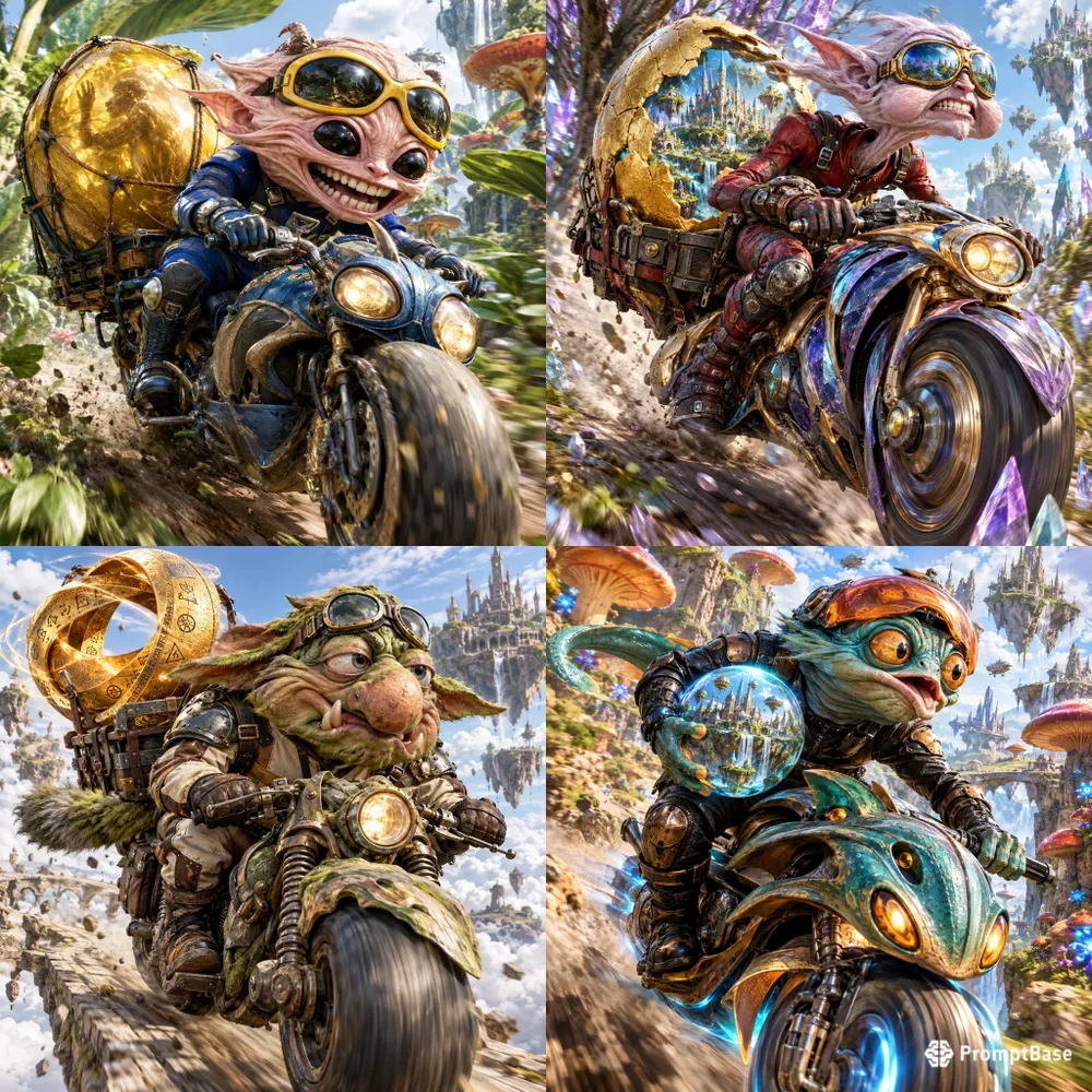 Chaotic Fantasy Delivery Riders