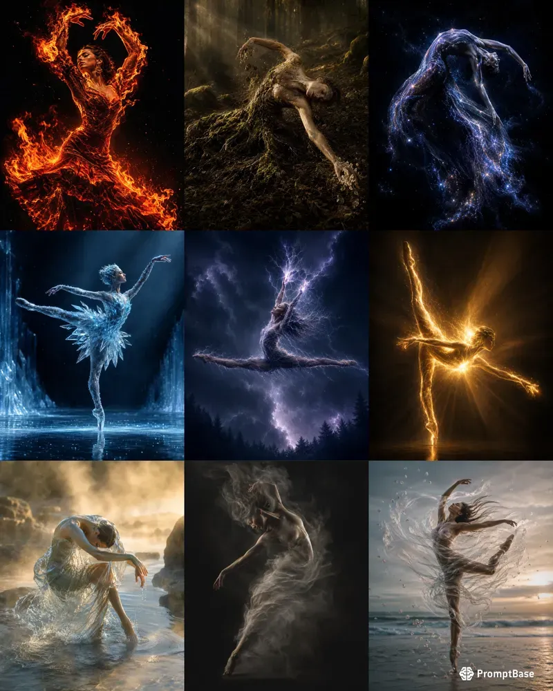 Elemental Dance Art