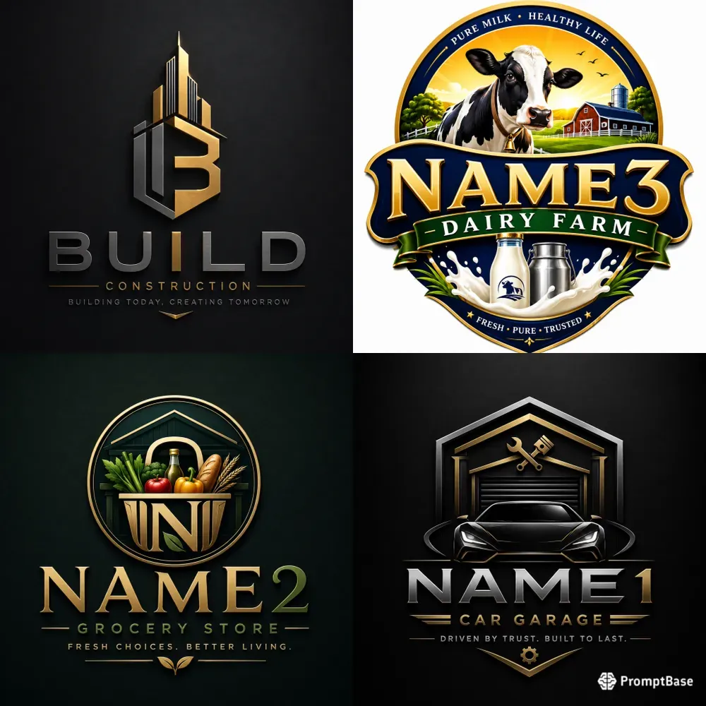 Premium 8K Luxury Business Logos
