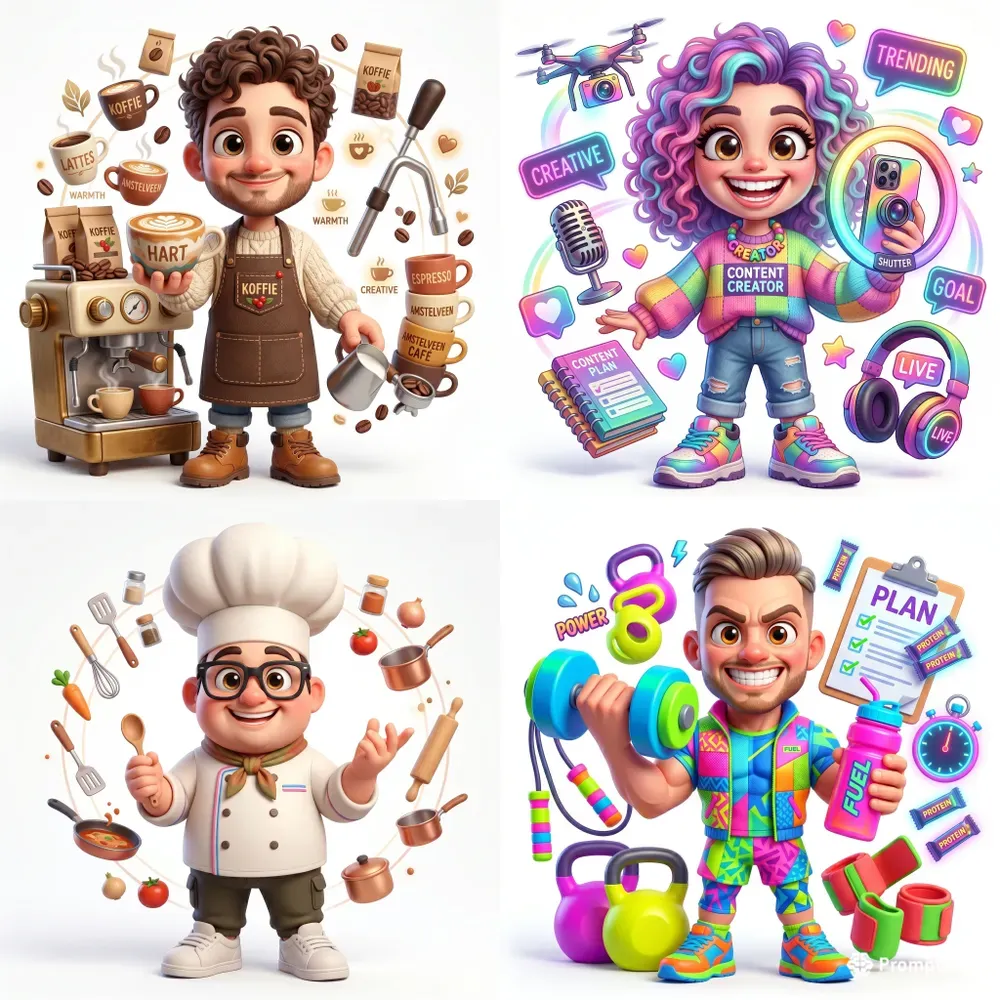 Viral Job Caricatures Any Profession