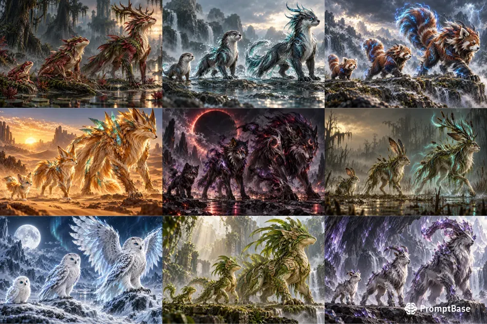 Feral Creature Evolutions