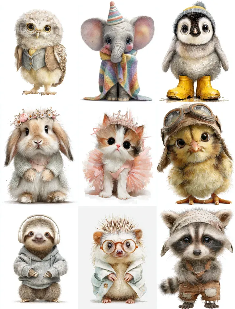 Photorealistic Oil Paintings