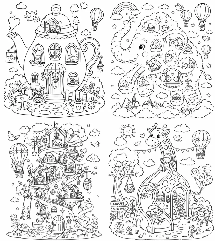 Creative Kids Coloring Pages