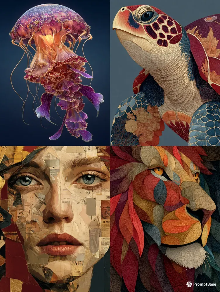 Maximalist Collages