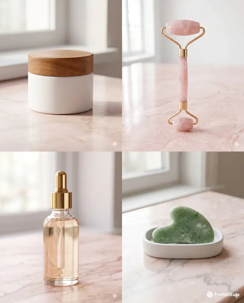 Clean Girl Skincare Mockups