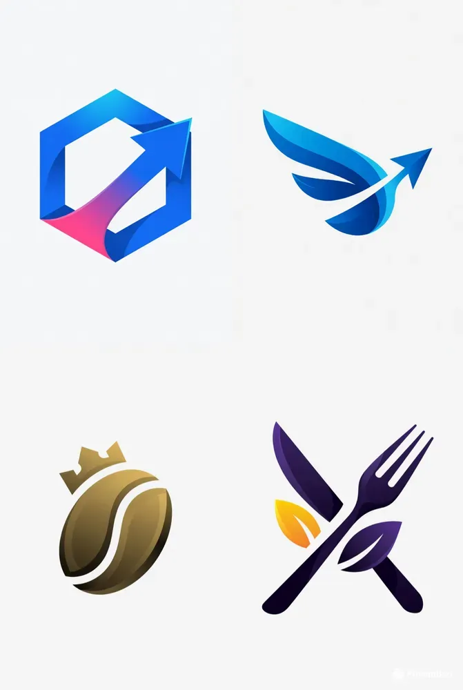 Modern Minimalist Startup Logos