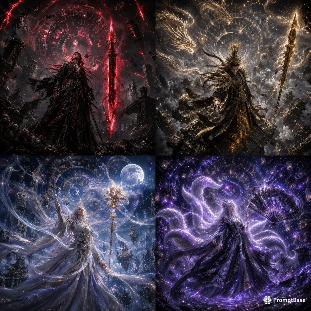 Cosmic Xianxia Cinematics