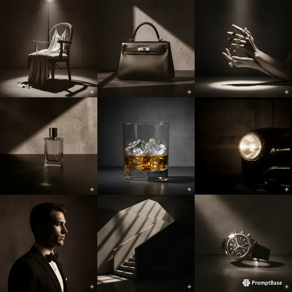 Luxury Modern Noir Photography
