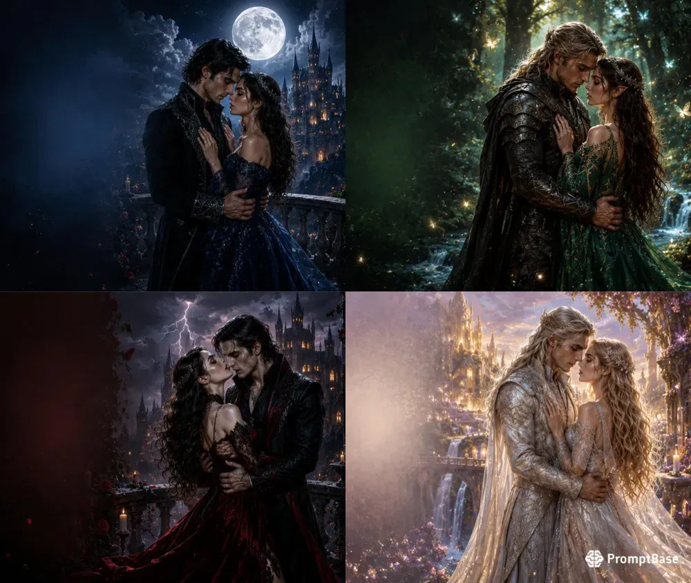 Fantasy Romance Covers