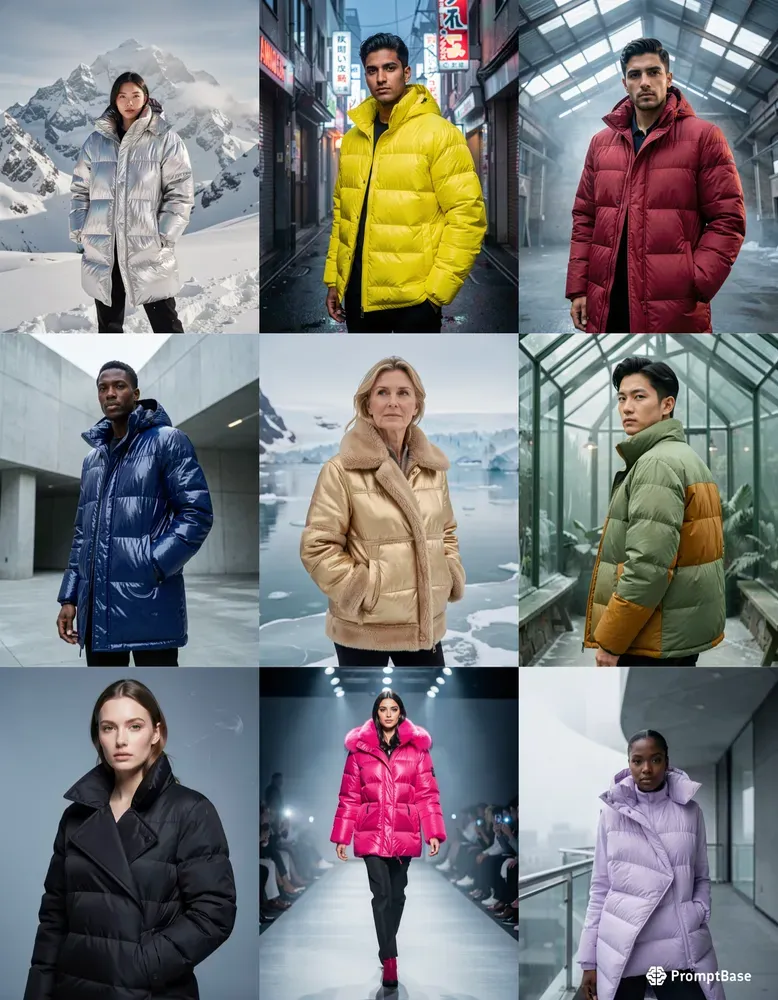 High Fashion Winter Outerwear Editorials