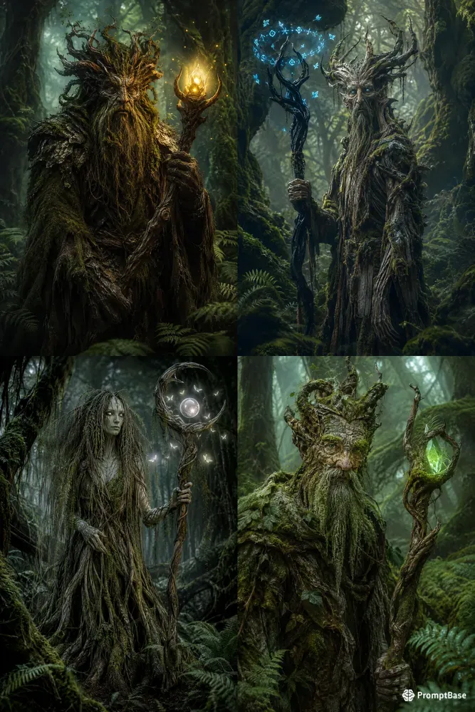 Mystical Forest Guardians