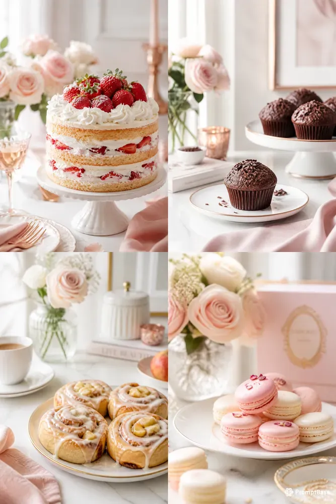 Feminine Food Photography