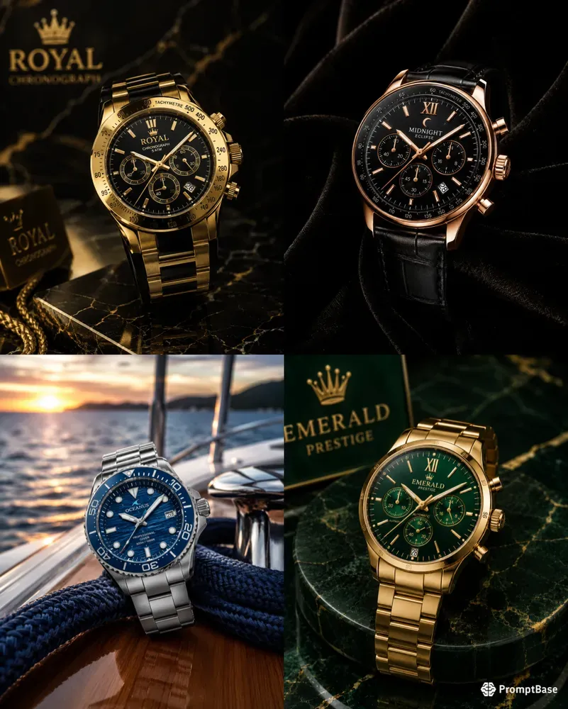 Luxury Watch Commercial Photos