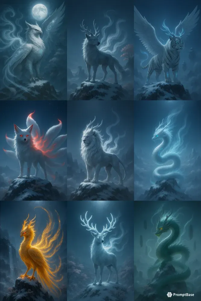 Majestic Mythical Creatures