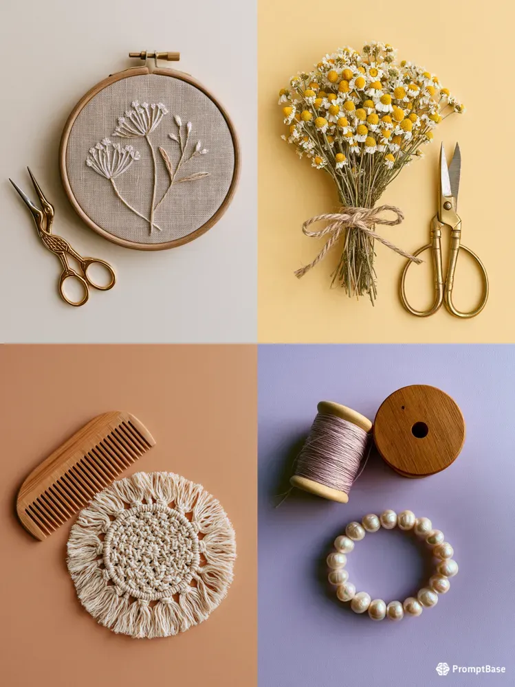 Artisan Craft Flat Lay Generator