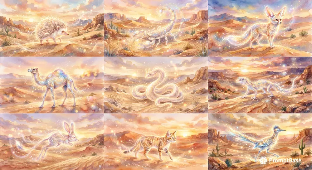 Awakenings Of The Dreamy Desert Creatures