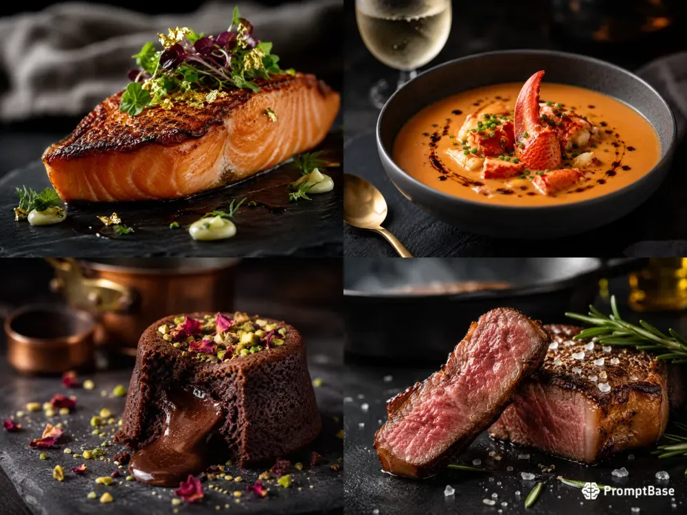 Dark Editorial Food Photography