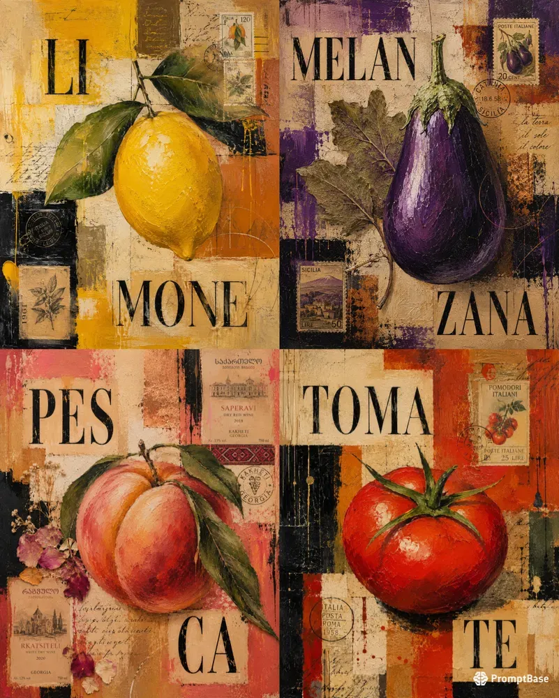 Fruits As Contemporary Artistic Symbols