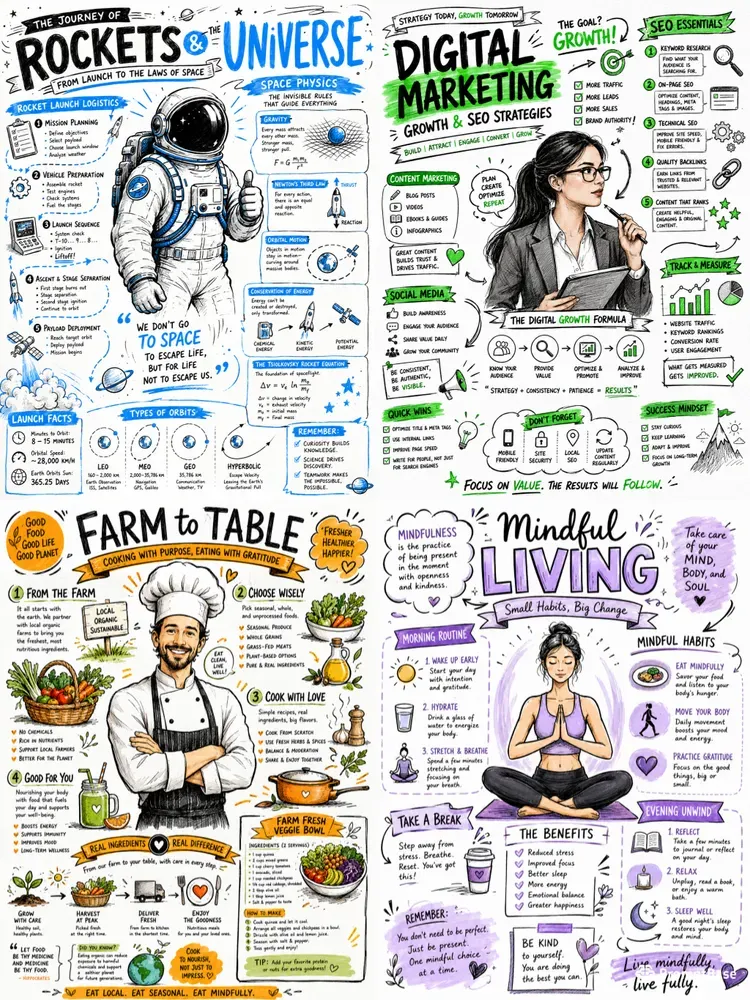 Pro Visual Storytelling Infographics