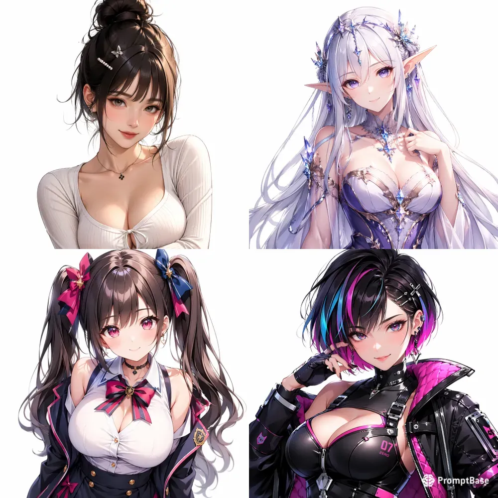 Stylized Anime Portraits