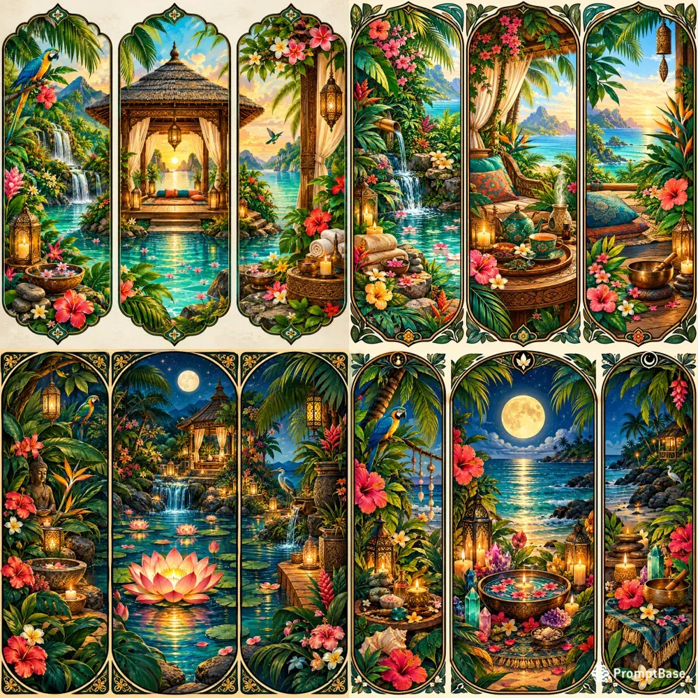 Tropical Wellness Panels