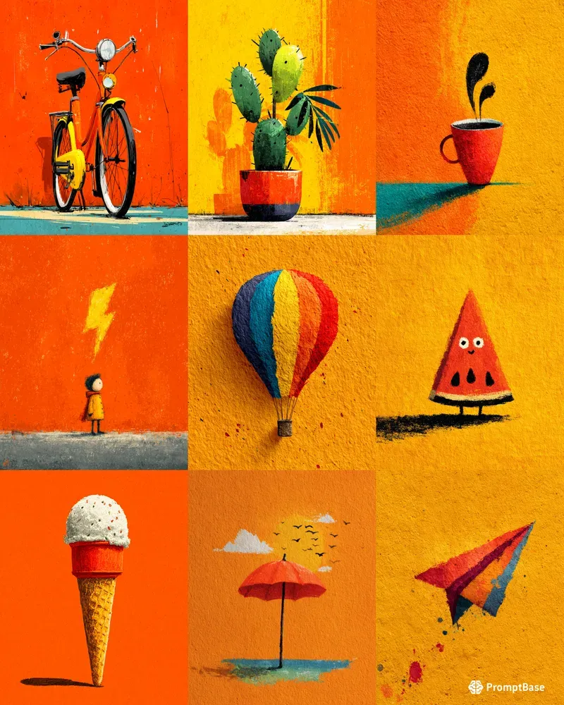 Minimal Whimsical Illustrations
