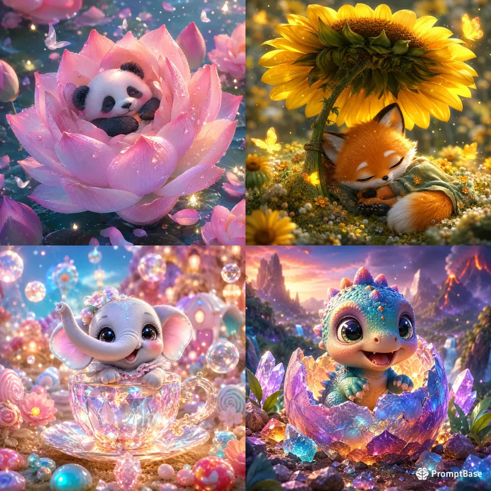 Whimsical Baby Mascot Worlds Collections