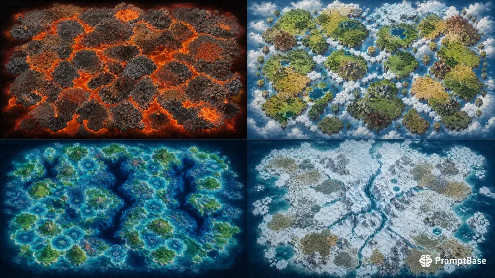 Hex Tile Map Generator For Strategy Games